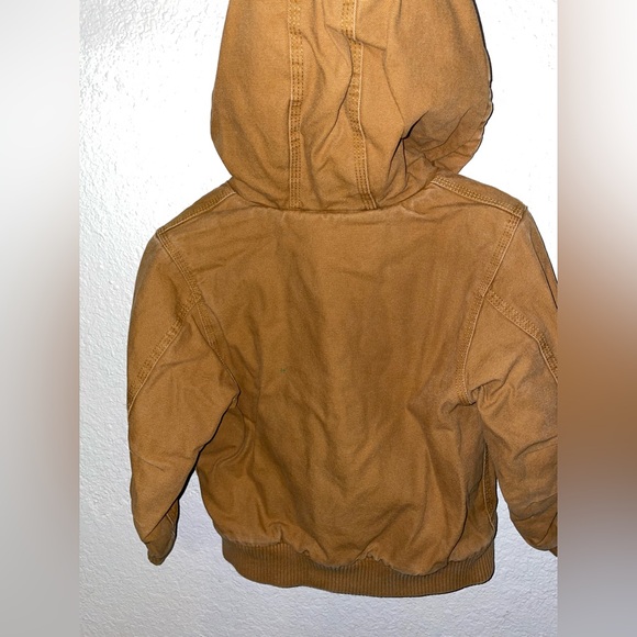 Carhartt Toddler Lined Jacket with hood Size 4T - Picture 4 of 9